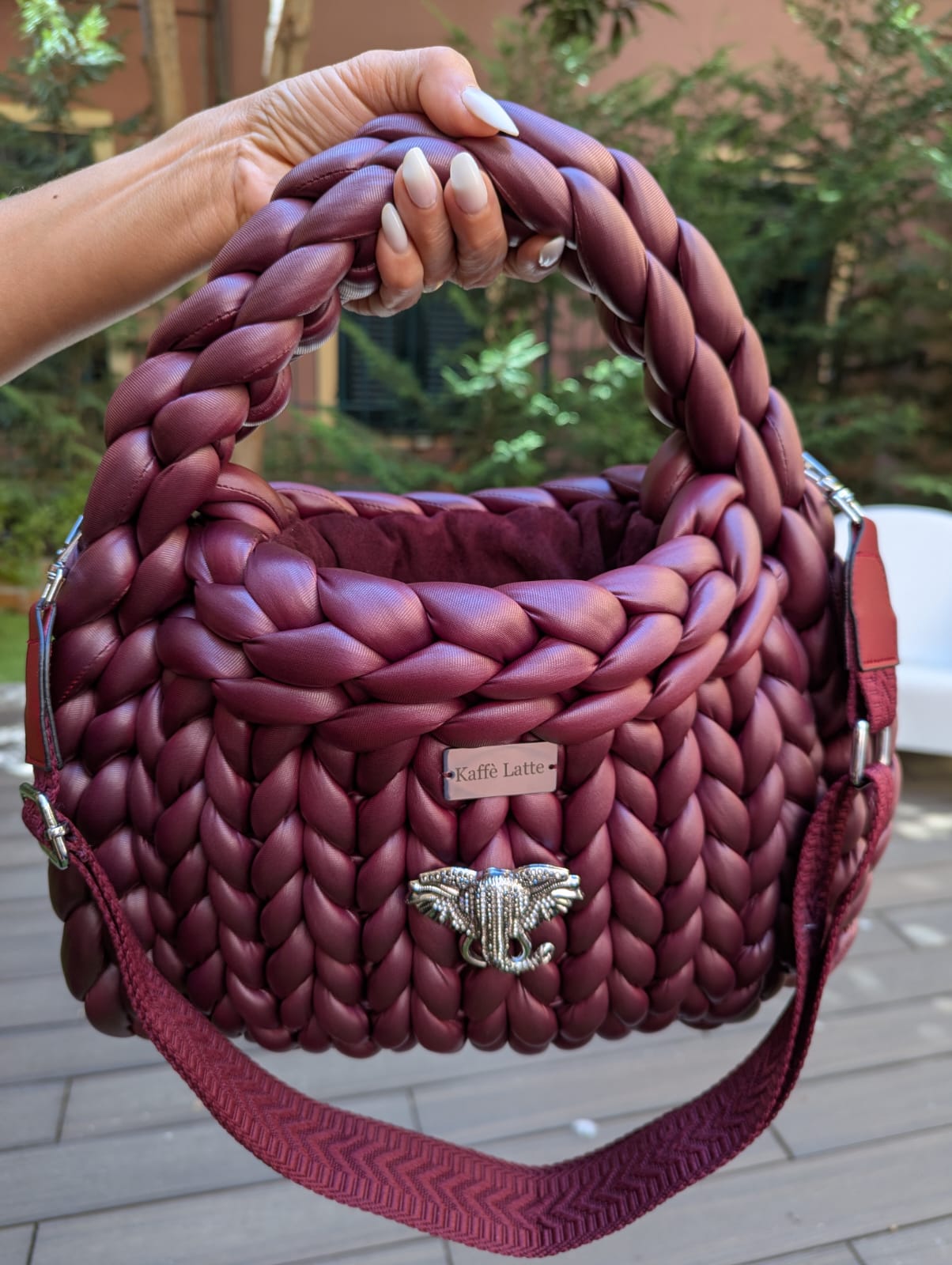 ##Luxury Artisanal Bag Le Millésime | Kaffè Latte##